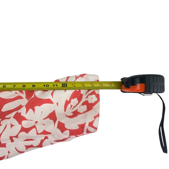 Sigrid Olsen Womens Floral Print Blazer Jacket Size 16 Red & White Feminine - Picture 8 of 8